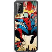 Spoyi P13 Blue Max 128 Spider-Man Örümcek Adam Tasarımlı Glossy Telefon Kılıfı