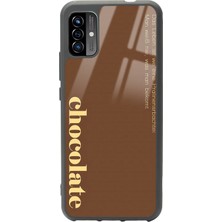 Spoyi P13 Blue Max Pro Lite 2022 Choclate Tasarımlı Glossy Telefon Kılıfı