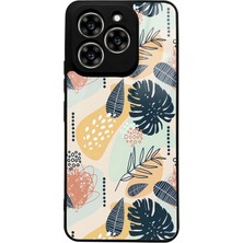 Spoyi S919 Retro Yaprak Tasarımlı Glossy Telefon Kılıfı