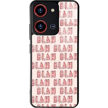 Spoyi Reeder S19 Max Pro S Zoom Blah Blah Tasarımlı Glossy Telefon Kılıfı