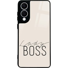 Spoyi Samsung S25 Edge Lady Boss Tasarımlı Glossy Telefon Kılıfı
