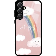 Spoyi Samsung A35 Happy Cloude Tasarımlı Glossy Telefon Kılıfı