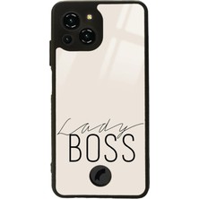Spoyi Reeder S23 Pro Max Lady Boss Tasarımlı Glossy Telefon Kılıfı