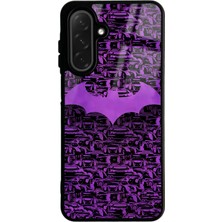Spoyi Samsung A26 Lila Batman Tasarımlı Glossy Telefon Kılıfı
