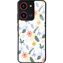 Spoyi Reeder S19 Max Pro S Zoom Minik Çiçekler Tasarımlı Glossy Telefon Kılıfı