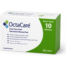 Octacare Emici Yara Pedi 5cmx7,5 cm 10'lu Paket