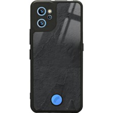 Spoyi Reeder S19 Pro Max Siyah Mermer Tasarımlı Glossy Telefon Kılıfı