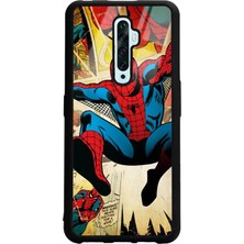 Spoyi Oppo Reno 2z Spider-Man Örümcek Adam Tasarımlı Glossy Telefon Kılıfı