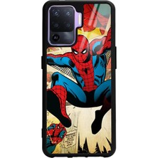 Spoyi Oppo Reno 5 Lite Spider-Man Örümcek Adam Tasarımlı Glossy Telefon Kılıfı