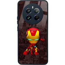 Spoyi Oppo Realme 12 Pro Iron Man Tasarımlı Glossy Telefon Kılıfı