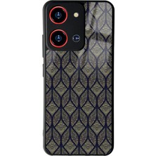 Spoyi Reeder S19 Max Pro S Zoom Yaprak Motif Tasarımlı Glossy Telefon Kılıfı