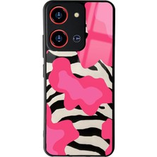Spoyi Reeder S19 Max Pro S Zoom Pink Milky Tasarımlı Glossy Telefon Kılıfı