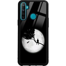 Spoyi Oppo Realme C3 - 5i Aya Bakış Tasarımlı Glossy Telefon Kılıfı