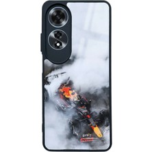 Spoyi Oppo A60 Formula 1 Tasarımlı Glossy Telefon Kılıfı