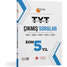 Sonuç Yayınları TYT  Son 5 Yıl Çıkmış Sorular 2022 - 2026