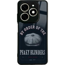 Spoyi Tecno Spark 20 Peaky Blinders Cap Tasarımlı Glossy Telefon Kılıfı