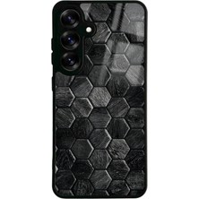 Spoyi Samsung S25 Taşlar Tasarımlı Glossy Telefon Kılıfı