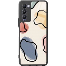 Spoyi Tecno Camon 18 Nude Milky Tasarımlı Glossy Telefon Kılıfı