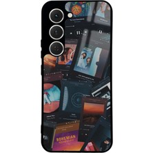 Spoyi Tecno Spark 40 Pro Music Retro Tasarımlı Glossy Telefon Kılıfı