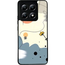 Spoyi Xiaomi Mi 14T Nude Papatya Tasarımlı Glossy Telefon Kılıfı
