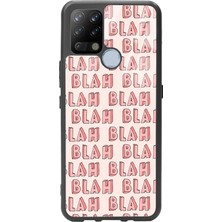 Spoyi Tecno Pova Blah Blah Tasarımlı Glossy Telefon Kılıfı