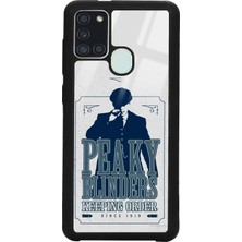 Spoyi Samsung A21S Peaky Blinders Keeping Tasarımlı Glossy Telefon Kılıfı