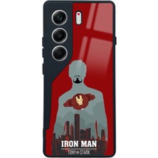 Spoyi Tecno Camon 40 Tony Stark Tasarımlı Glossy Telefon Kılıfı