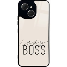 Spoyi Tecno Spark 40C Lady Boss Tasarımlı Glossy Telefon Kılıfı