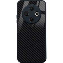 Spoyi Tecno Spark 30C Carbon Tasarımlı Glossy Telefon Kılıfı