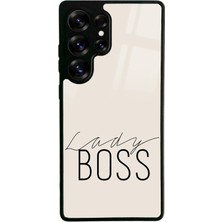 Spoyi Samsung S25 Ultra Lady Boss Tasarımlı Glossy Telefon Kılıfı