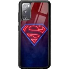 Spoyi Samsung S20 Neon Superman Tasarımlı Glossy Telefon Kılıfı