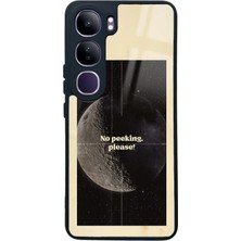 Spoyi Vivo V40 Lite Peeking Tasarımlı Glossy Telefon Kılıfı
