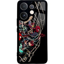 Spoyi Vivo V60 Spider Earth Tasarımlı Glossy Telefon Kılıfı