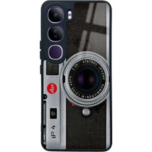 Spoyi Vivo V40 Lite Lens Tasarımlı Glossy Telefon Kılıfı