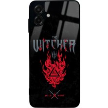 Spoyi Samsung A07 Witcher 3 Fire Tasarımlı Glossy Telefon Kılıfı