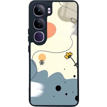 Spoyi Vivo V40 Lite Nude Papatya Tasarımlı Glossy Telefon Kılıfı