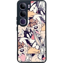 Spoyi Vivo V40 Lite Disney Character Tasarımlı Glossy Telefon Kılıfı
