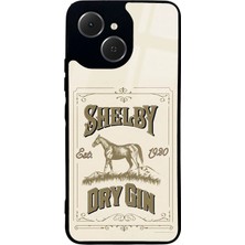 Spoyi Tecno Spark 40C Peaky Blinders Shelby Dry Gin Tasarımlı Glossy Telefon Kılıfı