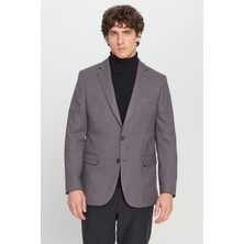 Altınyıldız Classics Slim Fit Dar Kesim Mono Yaka Kapak Cepli Blazer Ceket