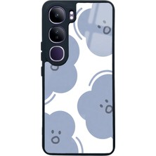 Spoyi Vivo V40 Lite Cloud Face Tasarımlı Glossy Telefon Kılıfı