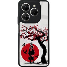 Spoyi Tecno Spark 20 Pro Yaşam Ağacı Tasarımlı Glossy Telefon Kılıfı