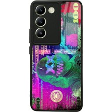 Spoyi Vivo V30 Lite Joker Dolars Tasarımlı Glossy Telefon Kılıfı