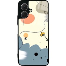 Spoyi Tecno Spark Go 2 Nude Papatya Tasarımlı Glossy Telefon Kılıfı