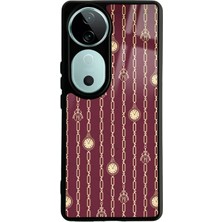 Spoyi Vivo V40 Peaky Blinders Duvar Kağıdı Tasarımlı Glossy Telefon Kılıfı