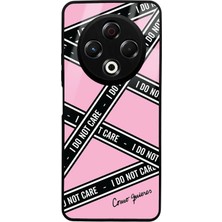 Spoyi Tecno Spark 30 I Don't Care Tasarımlı Glossy Telefon Kılıfı