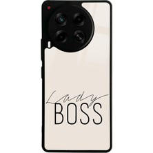 Spoyi Tecno Camon 30 Lady Boss Tasarımlı Glossy Telefon Kılıfı