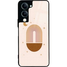 Spoyi Vivo Y04 Nude Art Night Tasarımlı Glossy Telefon Kılıfı