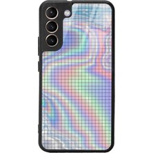 Spoyi Samsung S22 Plus Neon Dama Tasarımlı Glossy Telefon Kılıfı