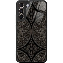Spoyi Samsung S22 Plus Osmanlı Motif Tasarımlı Glossy Telefon Kılıfı