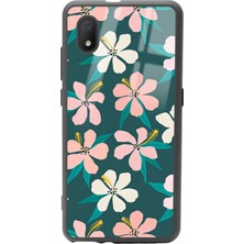 Spoyi Tcl L7 Leaf Flovers Tasarımlı Glossy Telefon Kılıfı